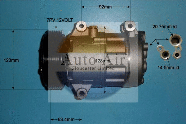 Compressor, air conditioning (14-1115P)