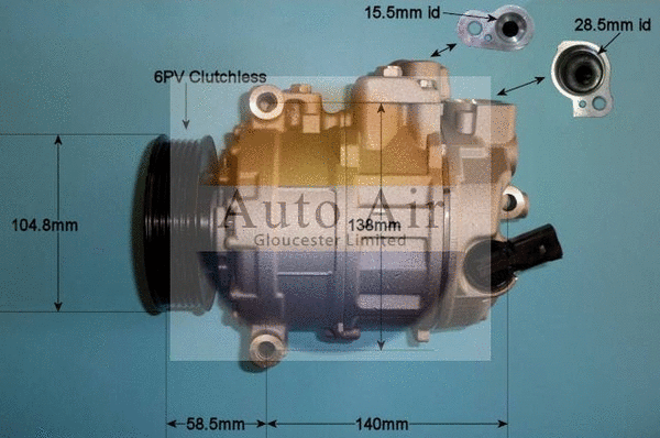 Compressor, air conditioning (14-1126P)