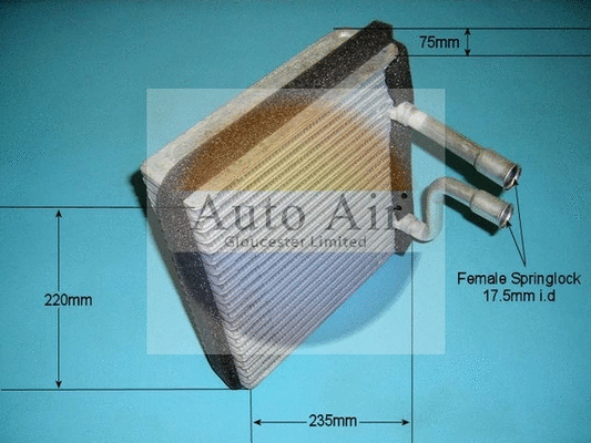 Evaporator, air conditioning (21-1009)