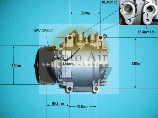 Compressor, air conditioning (14-9747P)