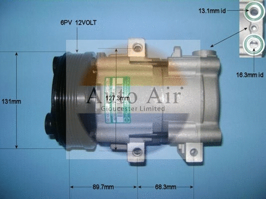 Compressor, air conditioning (14-8145P)