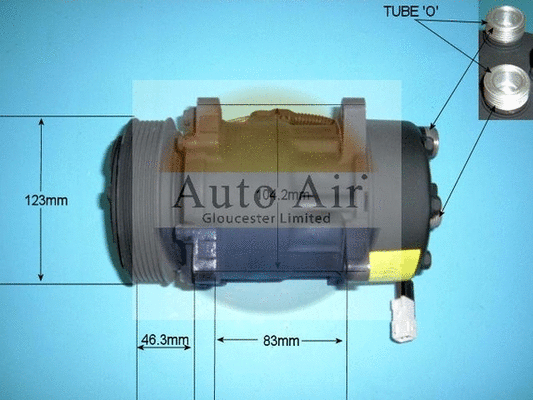 Compressor, air conditioning (14-7485R)