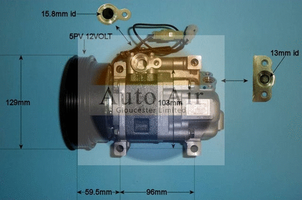 Compressor, air conditioning (14-0030)