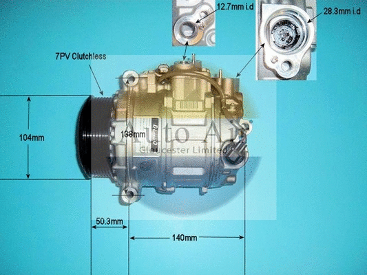 Compressor, air conditioning (14-6205)