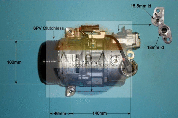 Compressor, air conditioning (14-0029)
