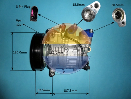 Compressor, air conditioning (14-0833P)