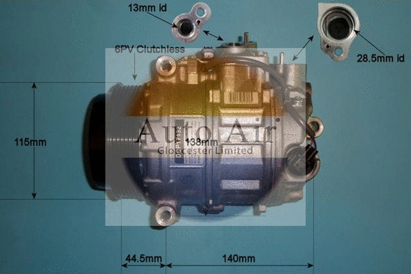 Compressor, air conditioning (14-6215)