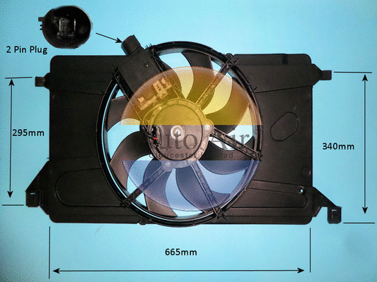 Electric Motor, radiator fan (05-1273)