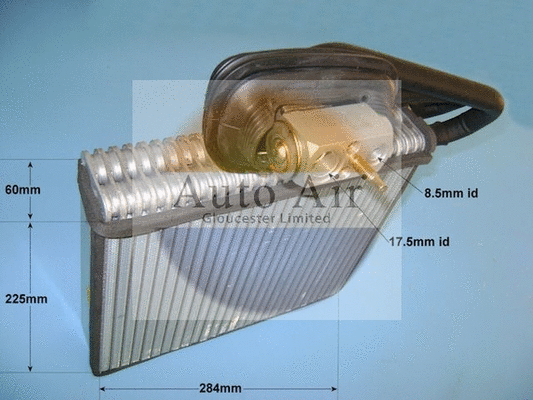 Evaporator, air conditioning (21-5626)