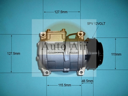 Compressor, air conditioning (14-0750P)