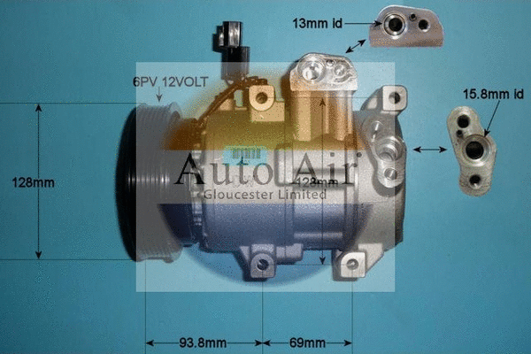 Compressor, air conditioning (14-2076)