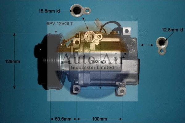 Compressor, air conditioning (14-0080)