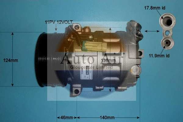 Compressor, air conditioning (14-0339R)