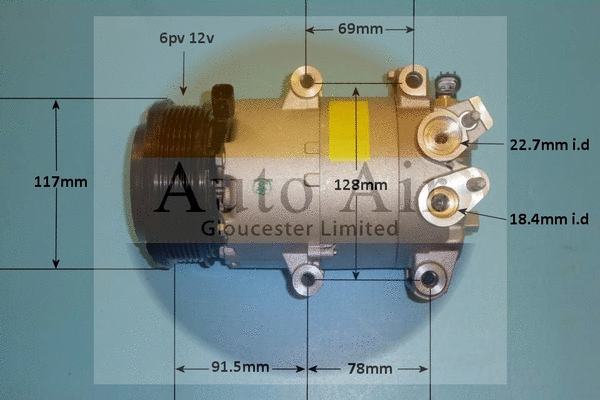 Compressor, air conditioning (14-1056)