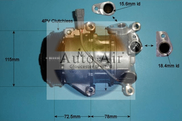 Compressor, air conditioning (14-0199)
