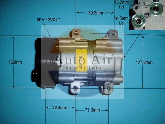 Compressor, air conditioning (14-4440)