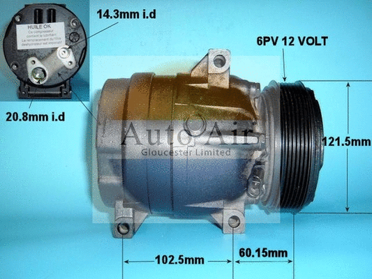 Compressor, air conditioning (14-1113R)