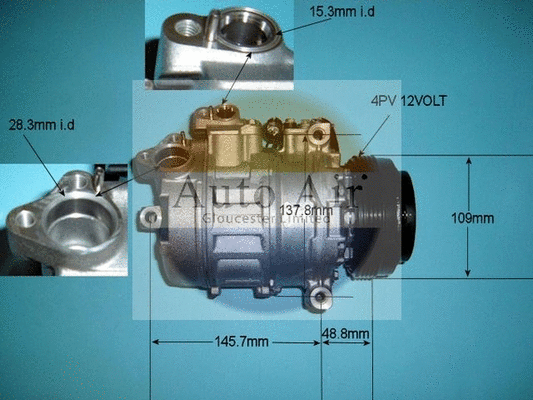 Compressor, air conditioning (14-0222)