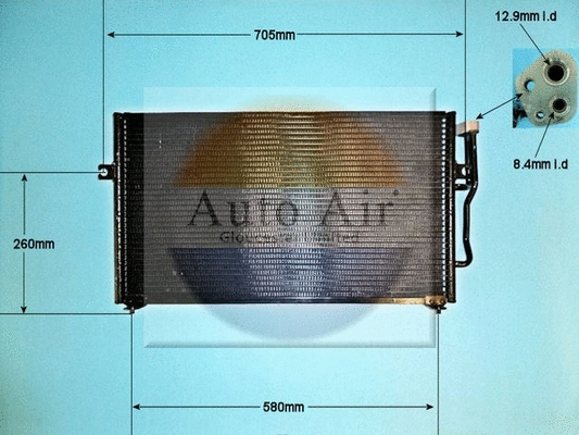 Condenser, air conditioning (16-6545)