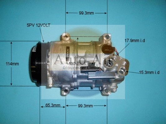 Compressor, air conditioning (14-9739)