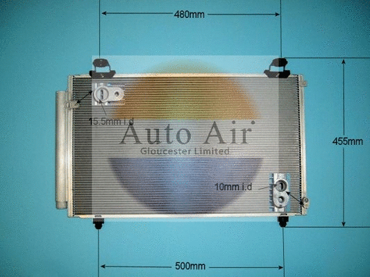 Condenser, air conditioning (16-1349)