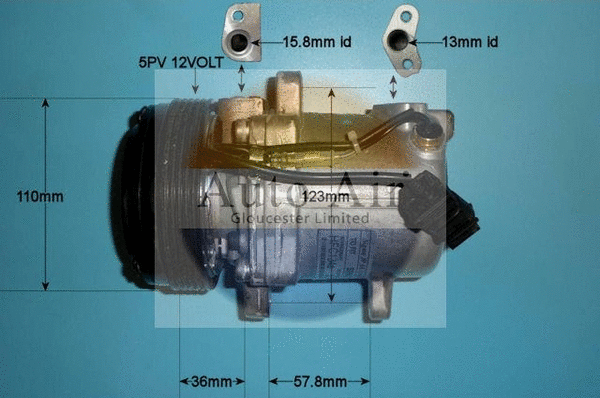 Compressor, air conditioning (14-0751R)