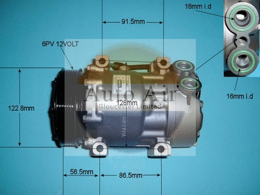 Compressor, air conditioning (14-3542R)