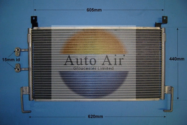 Condenser, air conditioning (16-9636)