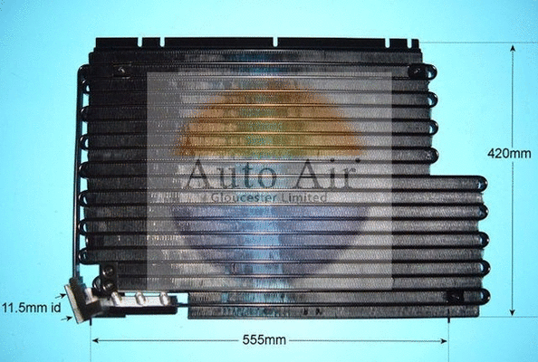 Condenser, air conditioning (16-6544)