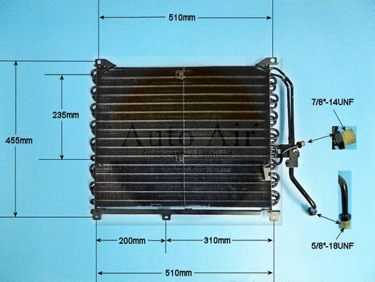 Condenser, air conditioning (16-4069)