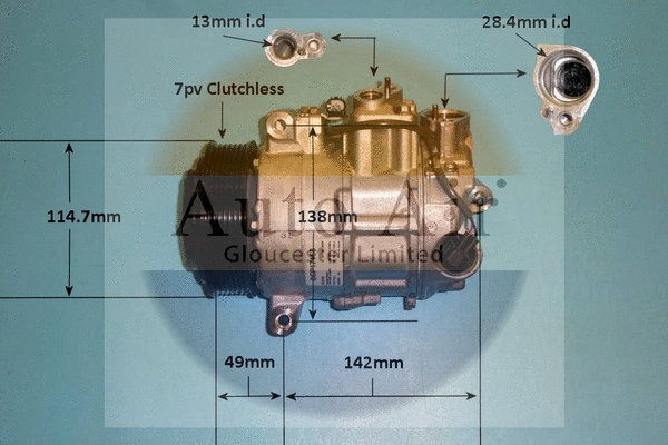 Compressor, air conditioning (14-1763)