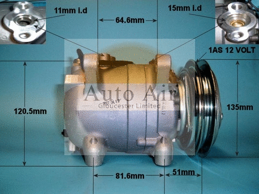 Compressor, air conditioning (14-1250)