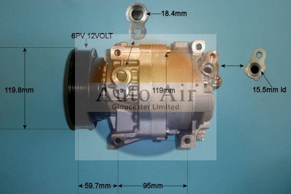 Compressor, air conditioning (14-1159)