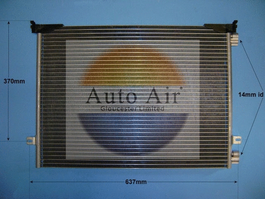 Condenser, air conditioning (16-1379)