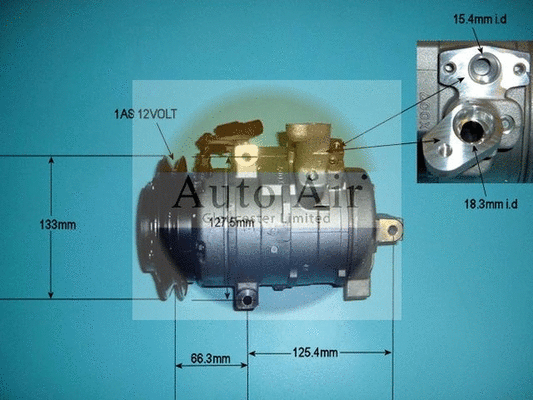 Compressor, air conditioning (14-0186)