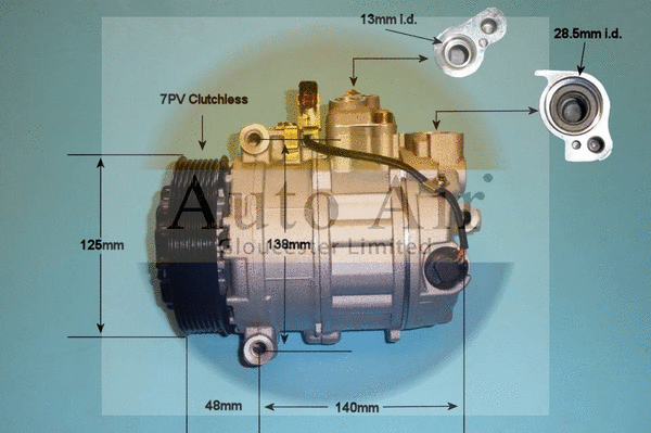 Compressor, air conditioning (14-1123P)