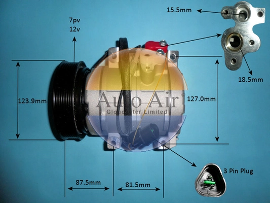 Compressor, air conditioning (14-7425P)
