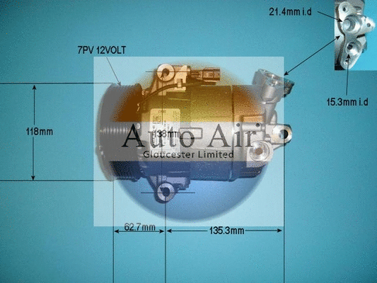 Compressor, air conditioning (14-1120)