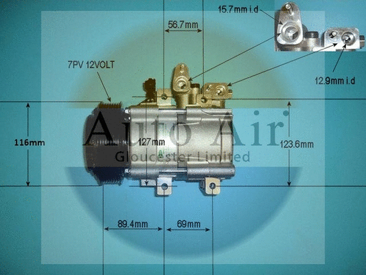 Compressor, air conditioning (14-1441)
