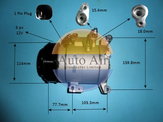 Compressor, air conditioning (14-0801P)