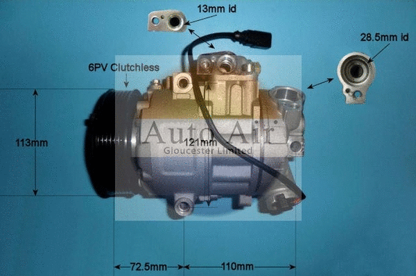 Compressor, air conditioning (14-0288P)
