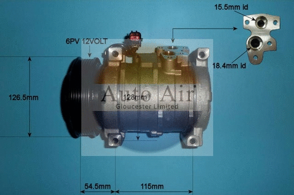 Compressor, air conditioning (14-0088)