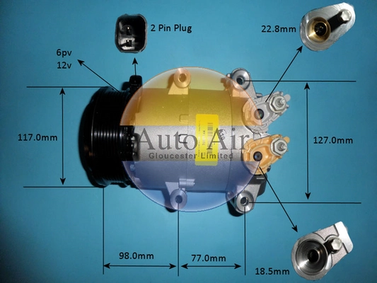 Compressor, air conditioning