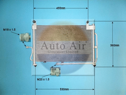 Condenser, air conditioning (16-9763)