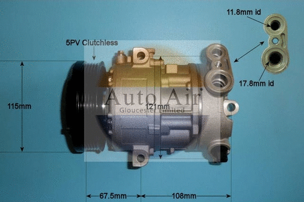 Compressor, air conditioning (14-1446P)