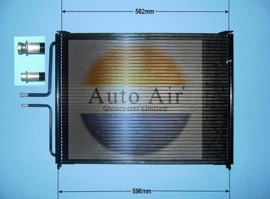 Condenser, air conditioning (16-1278)