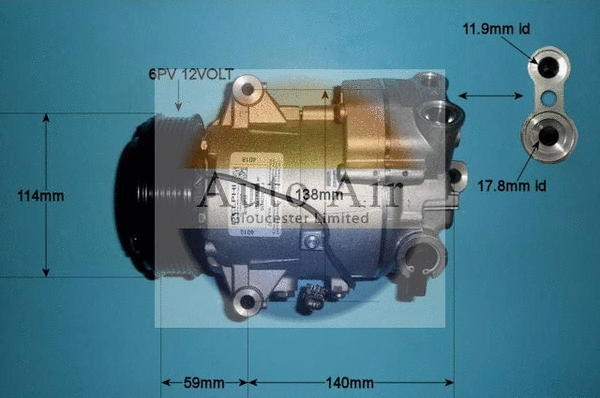 Compressor, air conditioning (14-7479)