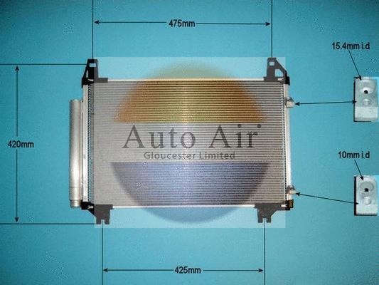 Condenser, air conditioning (16-9956)