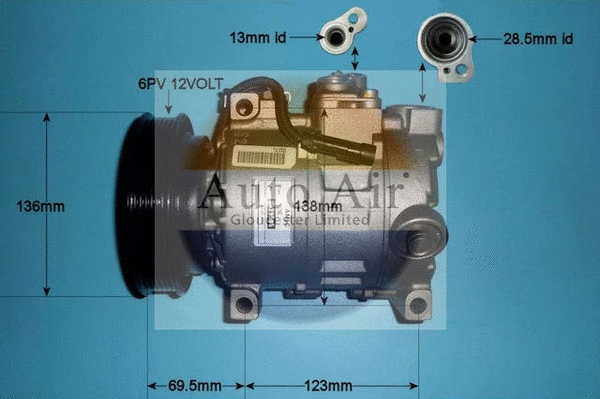 Compressor, air conditioning (14-0331R)