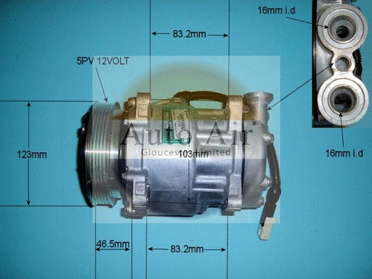 Compressor, air conditioning (14-1500)